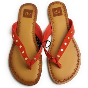 DV Bel Womens Embellished Sandals Flats NEW w Tags